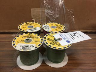 (4) Rolls of 16 Gauge Wire.