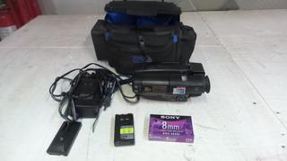 Sony Handycam Video 8mm With Spare Battery & Case.