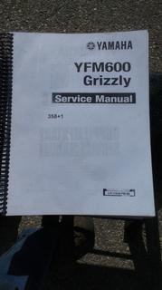 Yamaha Grizzly YFM600 Service Manual.