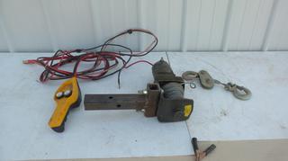 2" Hitch Mount 12V 2000lb Winch With Controller.