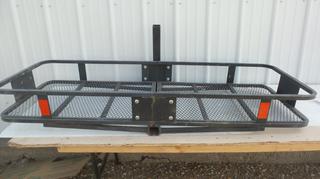 2" Hitch Rear Receiver Carrying Basket, 59"L x 21"W x 6-1/2"H.