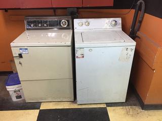 GE Washing Machine & Hotpoint Dryer.