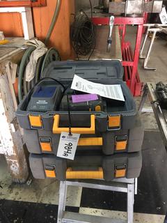 (3) Tool Cases & (1) Charger.