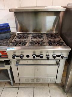 US Range 6 Burner Gas Stove & Oven (Gas & Electrical Must be professionally removed & capped)