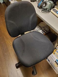 Blk Steno Chair