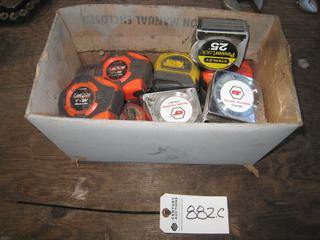 Bin of Measuring Tapes.