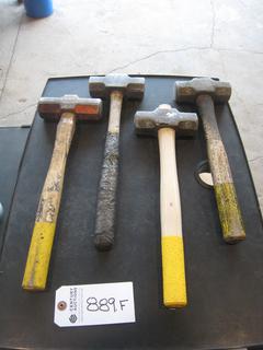 (4) 4lb Hammers.