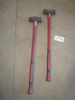 (2) 10lbs Sledge Hammers.