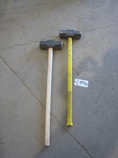 (2) 15lbs Sledge Hammers.