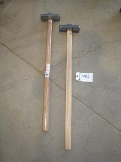 (2) 6lbs Sledge Hammers.