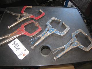 (4) C-Clamp Vise Grips.