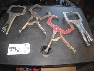 (4) C-Clamp Vise Grips.