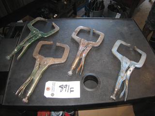 (4) C-Clamp Vise Grips.