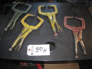 (4) C-Clamp Vise Grips.