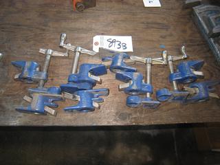 (4) IRWIN 3/4" Pipe Clamps.