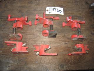 (3) 3/4" Bessey Pipe Clamps.