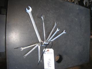 (8) Miscellaneous Metric Combo Wrenches. 6-17mm.