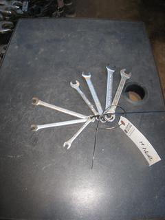 (7) Miscellaneous Metric Combo Wrenches. 8-15mm.