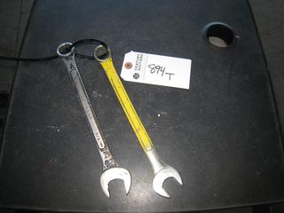 (2) 7/8 Combo Wrenches.