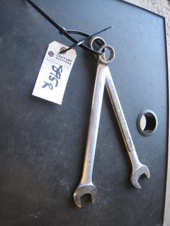 (2) SAE Combo Wrenches. 1 1/8, 1 1/16.