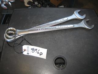 (2) SAE Combo Wrenches, 1 5/8.