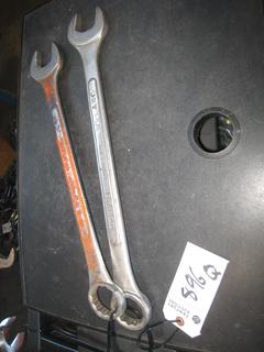 (2) SAE Combo Wrenches, 1 5/8.