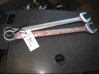 (2) SAE Combo Wrenches, 1 13/16.