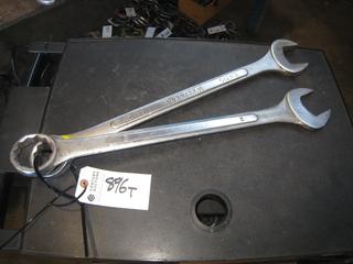 (2) SAE Combo Wrenches, 2".