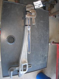 (2) Ridgid Pipe Wrenches. 24", 16".