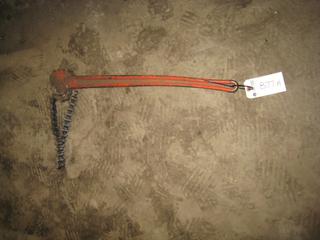 Ridgid Chain Grip Wrench. 4 1/4" Pipe Fittings.