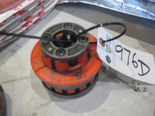 Ridgid Pipe Thread Head.