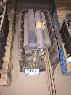 Quantity of Fiberglass & Plastic Weights w/ (4) Rods. Note: This Lot Is Located At 96057 2431 Drive East Foothills, AB.