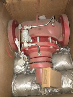 Kimray Inc. Pressure Regulator. Gas Back Pressure Release Valve. Ductile Iron 10-300 psig Oppes. Note: This Lot Is Located At 96057 2431 Drive East Foothills, AB.