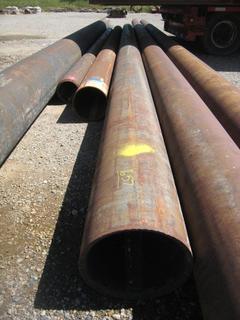 Pipe 12"x 25'. (Marked Yellow).