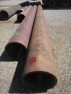 Pipe 12"x 45'. (Marked Red).