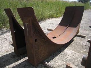 (2) Vessel Saddles 24"x 56"x 132". 