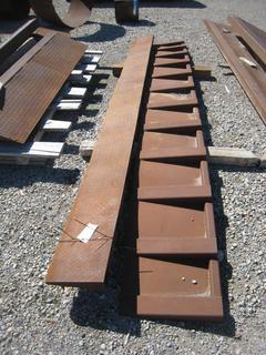 (2) Steel Ramps 4"x 12"x 165". 