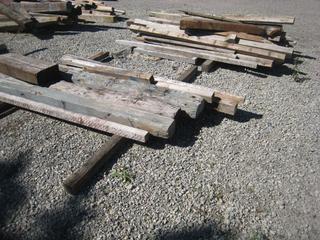 Lot of Timber 4x4x6ft and 4x6x8ft. 