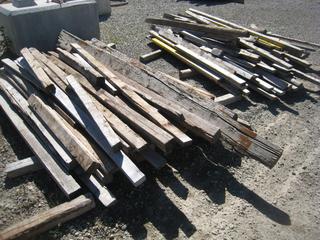 (2) Lot of Timber 2x4x6ft and 4x4x6ft. 