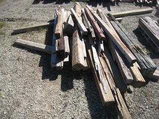 (2) Dunnage Timber 4x4x8ft, 6x8x9ft, 2x12x12ft. 