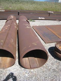 (2) Rolled Plates 24"x 5', 24"x 8'. Material Test Report (MTR’s) Available.