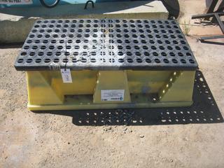 ENRAC Poly-Spill Pallet. 2000LB Max Weight. 58G/220 Liter Containment Capacity.