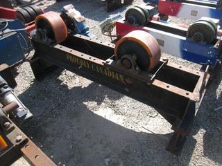 Single Roller w/ Motor. (Approx.) 23"x78"x36", Wheel 6"x16".