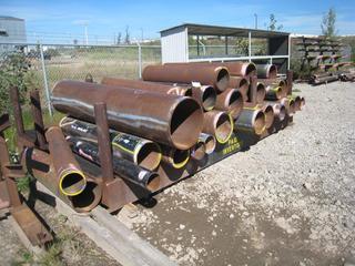 Pipe Rack w/ Contents 44"x 108" x 168". Material Test Report (MTR’s) Available. Note:  Buyer Responsible For Dismantling, Lifting & Loading. Items Must Be Removed by September 1, 2020, 4:00 PM.  Items Left Onsite After September 1, 2020 Will Be Considered Abandoned.