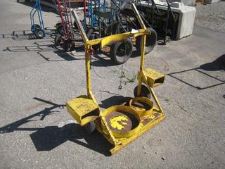 Portable Bottle Cart. c/w Forklift Pockets.