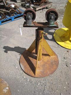 Roller Stand. Approx 38" w/ 2 1/2" Rollers.