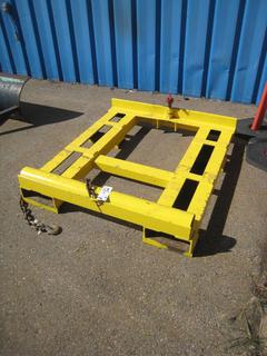 Forklift Attachment. Open 10 7/8 x 3 1/2.