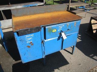 Work Bench/Table Drawer Cabinet. 43 x 20 x 46".