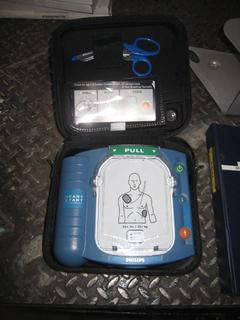 Philips Heart Attack Defibrillator.