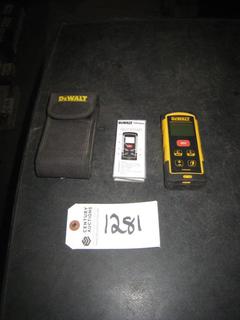 DeWalt DW03050 Digital Distance Laser Measuring Unit with Case,.